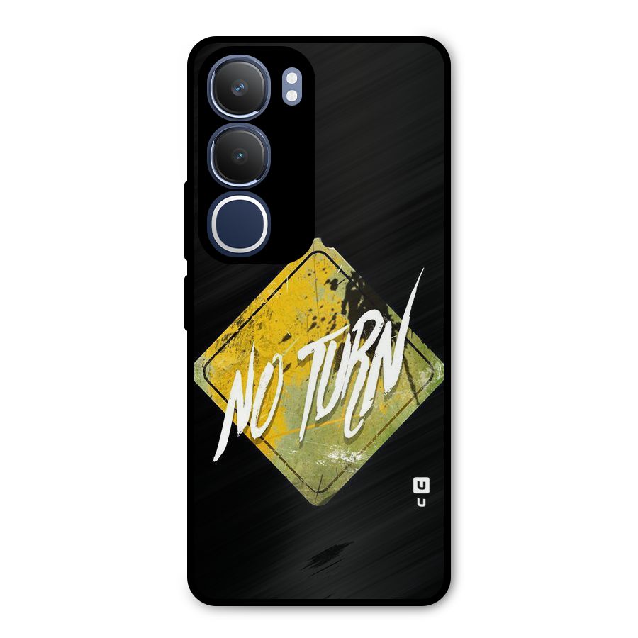 No Turn Metal Back Case for Vivo Y29