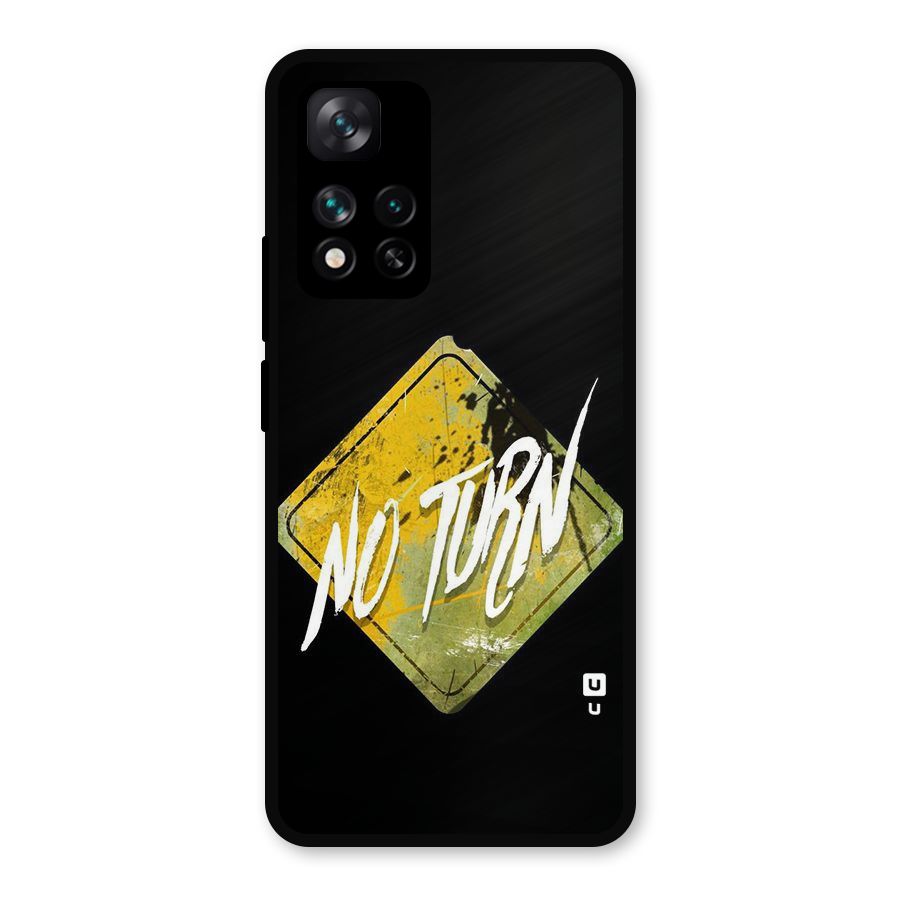 No Turn Metal Back Case for Xiaomi 11i 5G
