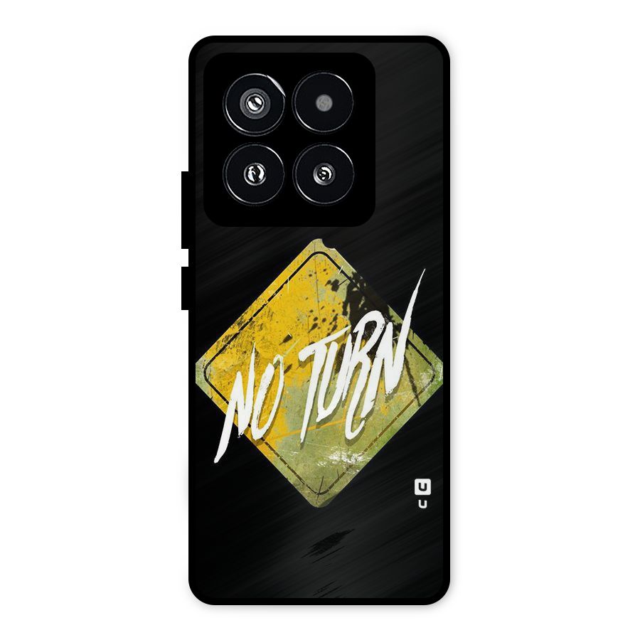 No Turn Metal Back Case for Xiaomi 14 Pro