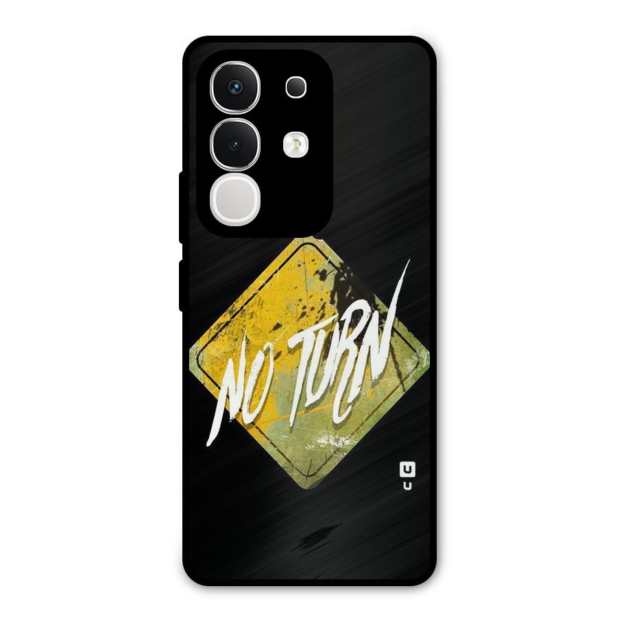 No Turn Metal Back Case for iQOO Z10x