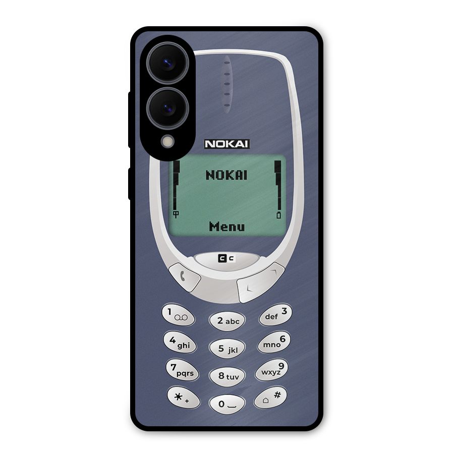 Nokai Classic Metal Back Case for Galaxy S25 Edge