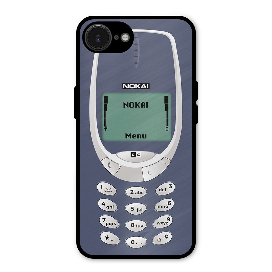 Nokai Classic Metal Back Case for iPhone 16e