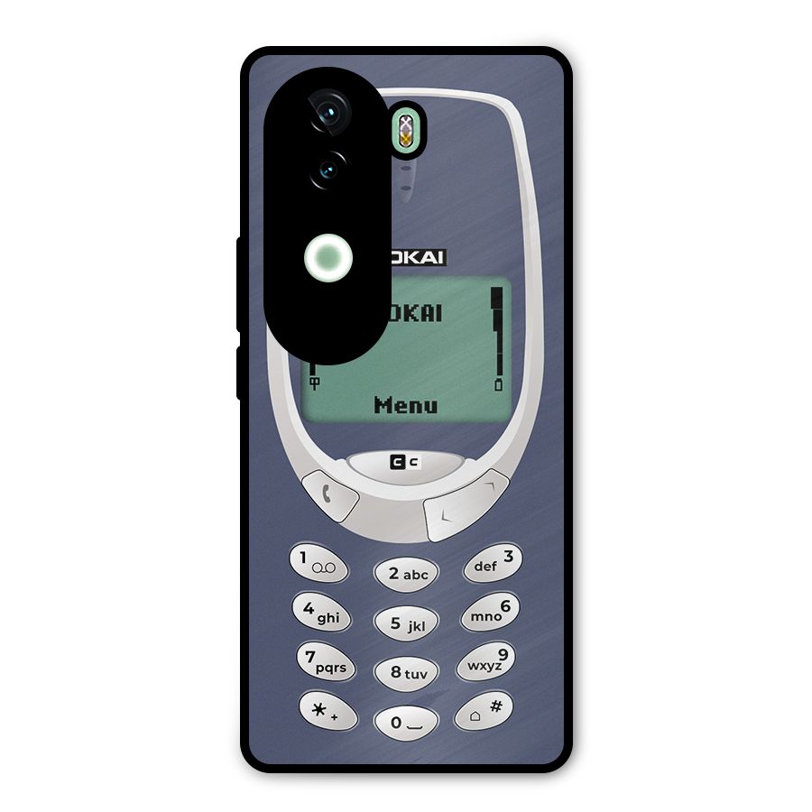 Nokai Classic Metal Back Case for iQOO Z9s