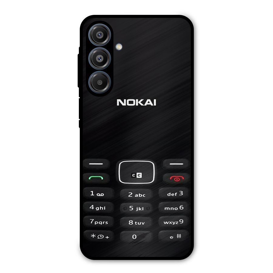 Nokia Bar Print Metal Back Case for Galaxy A16 5G