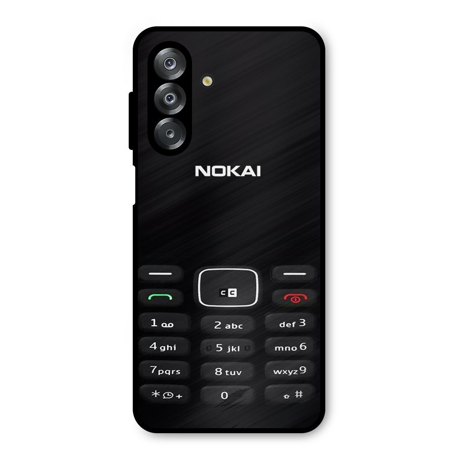 Nokia Bar Print Metal Back Case for Galaxy A26