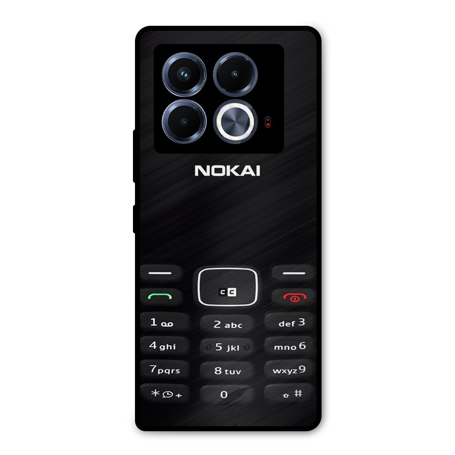 Nokia Bar Print Metal Back Case for Infinix Note 40 5G
