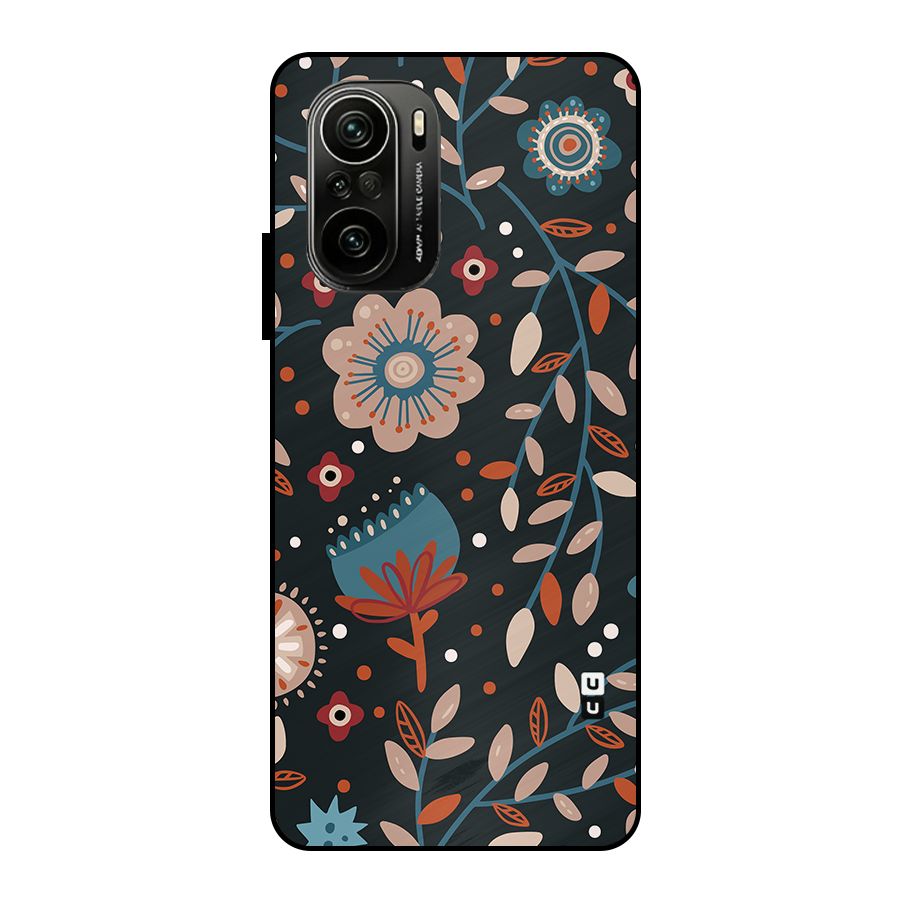 Nordic Arts Flowery Space Metal Back Case for Mi 11x
