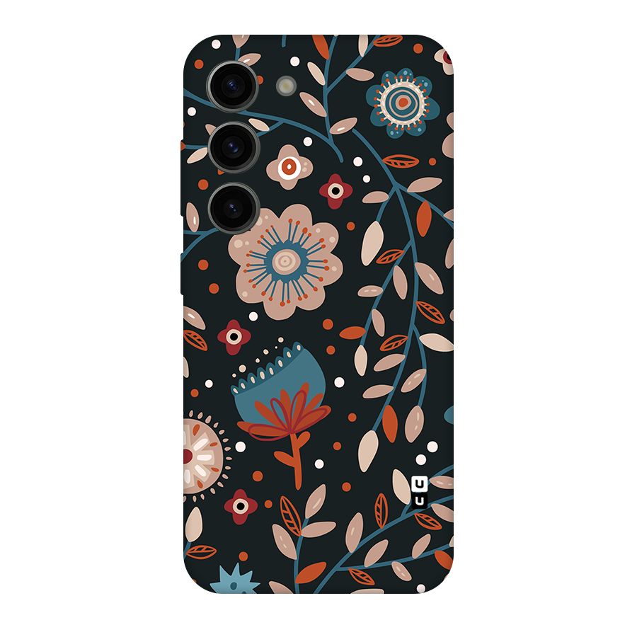 Nordic Arts Flowery Space Original Polycarbonate Back Case for Galaxy S23