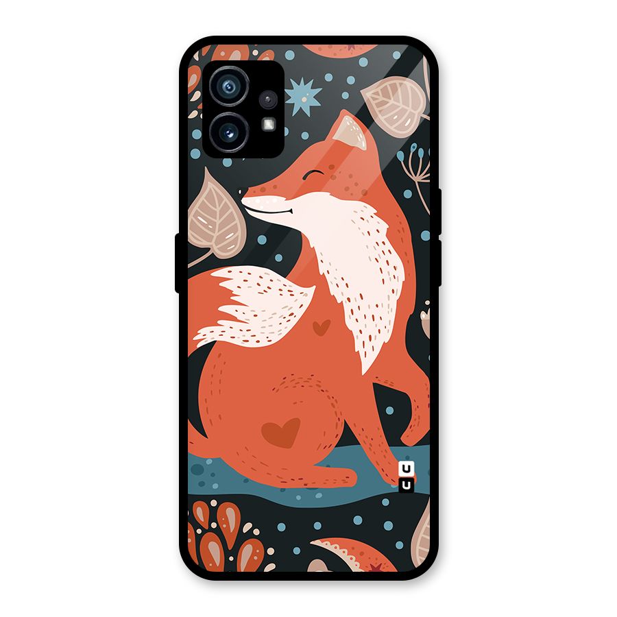 Nordic Arts Fox Glass Back Case for Nothing Phone 1
