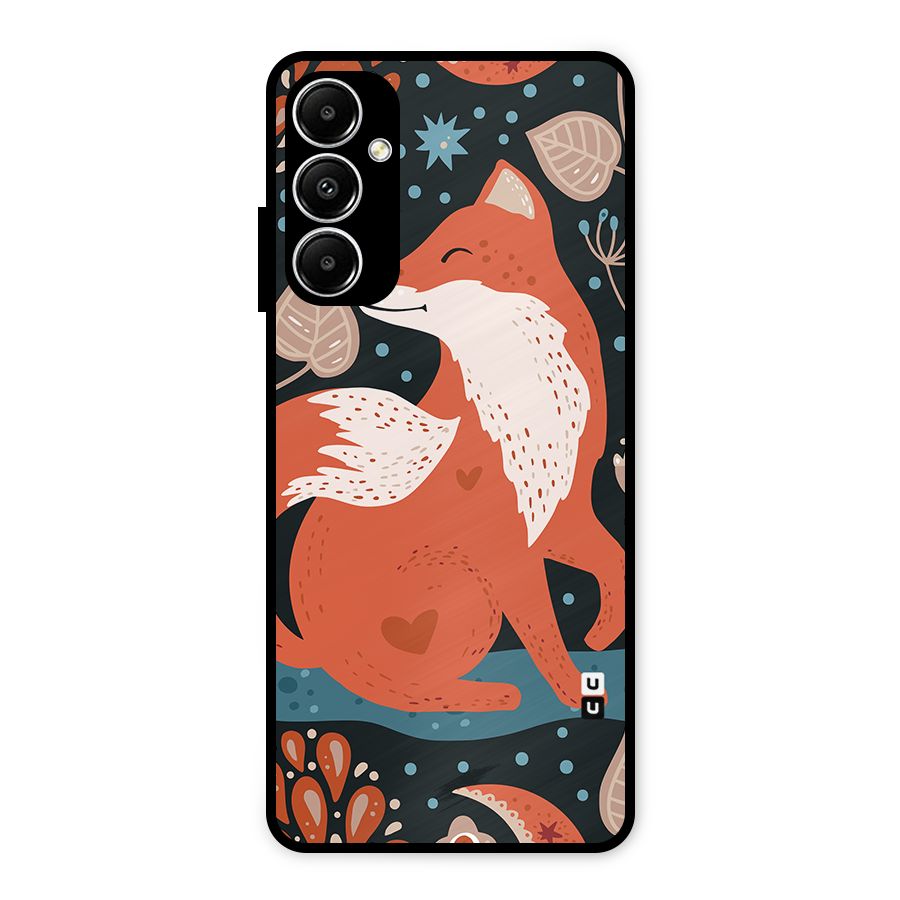 Nordic Arts Fox Metal Back Case for Galaxy A05s