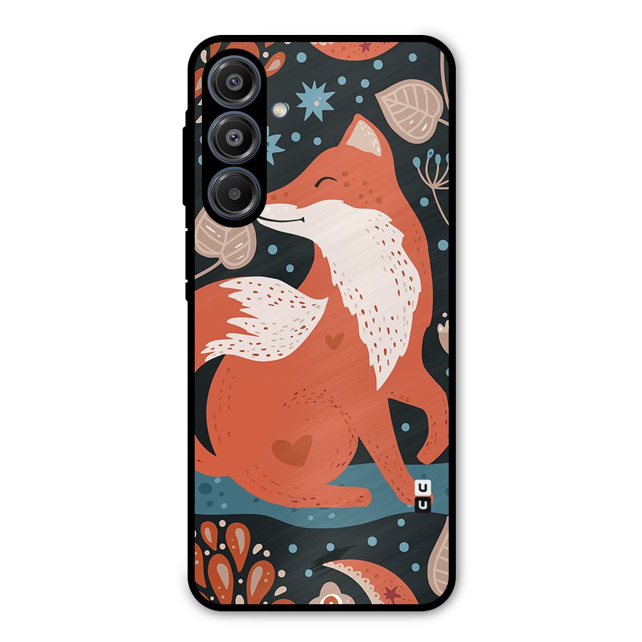 Nordic Arts Fox Metal Back Case for Galaxy A16 5G