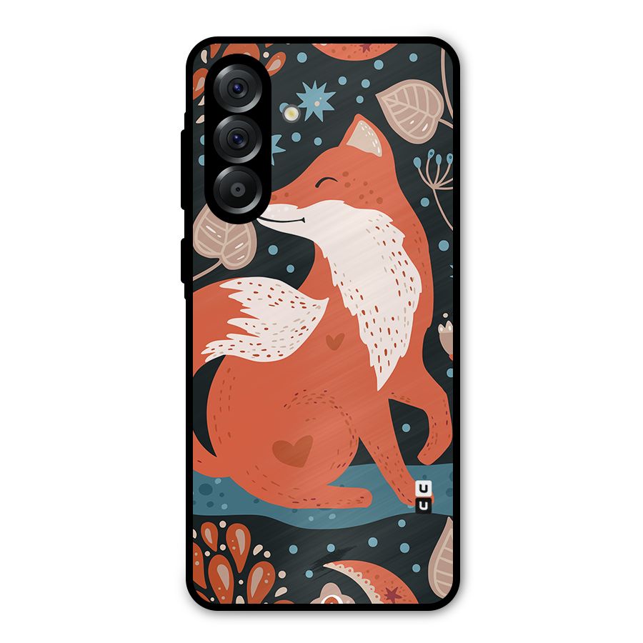 Nordic Arts Fox Metal Back Case for Galaxy A36