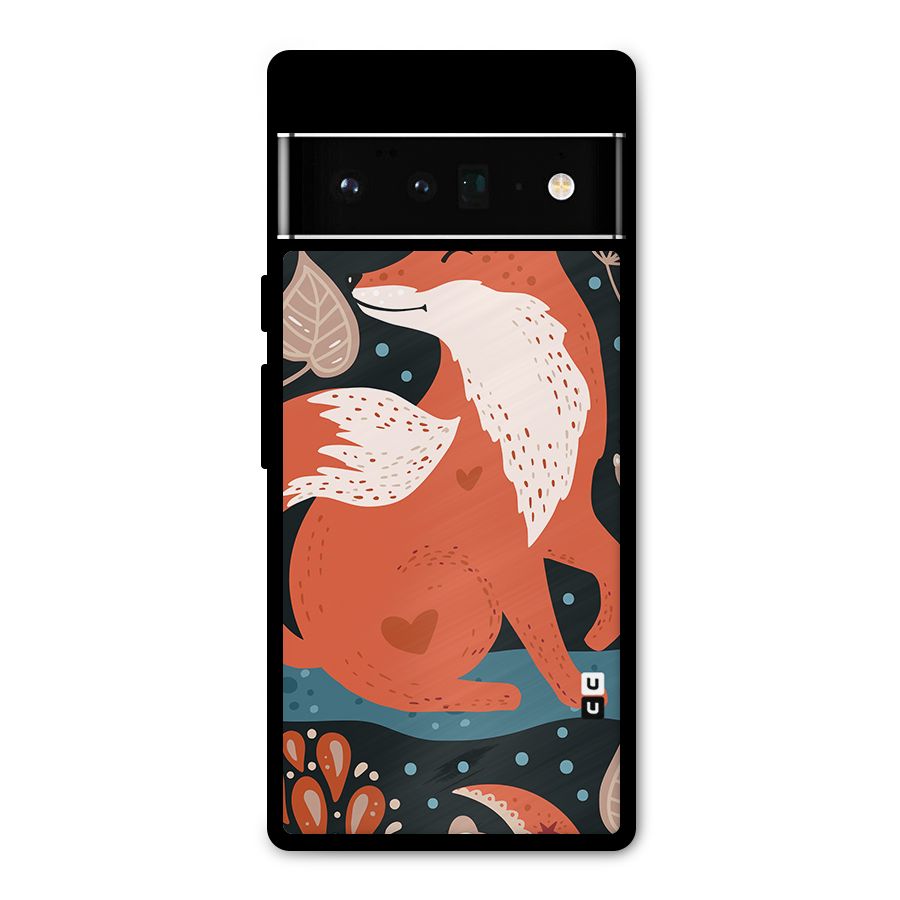 Nordic Arts Fox Metal Back Case for Google Pixel 6 Pro
