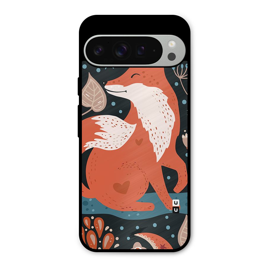Nordic Arts Fox Metal Back Case for Google Pixel 9 Pro XL