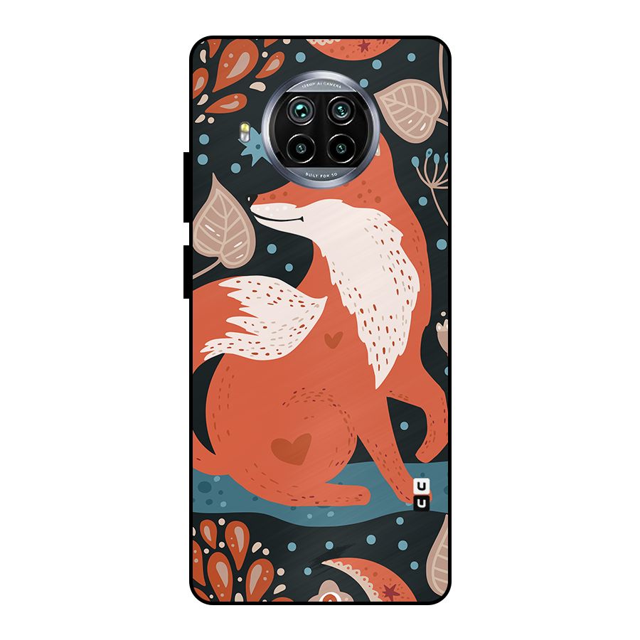 Nordic Arts Fox Metal Back Case for Mi 10i