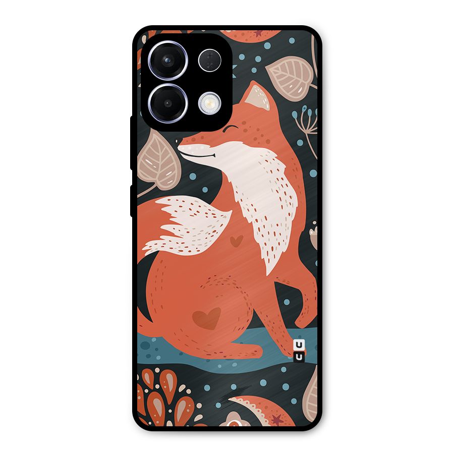 Nordic Arts Fox Metal Back Case for Oppo K13