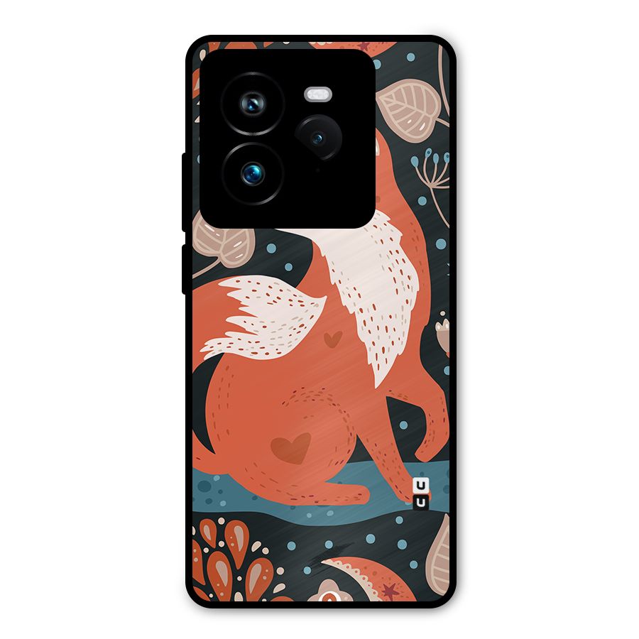 Nordic Arts Fox Metal Back Case for Realme GT 7 Pro