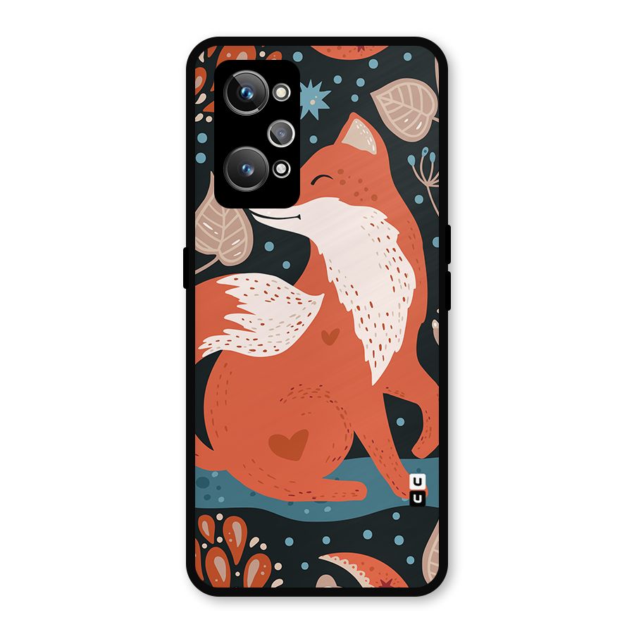 Nordic Arts Fox Metal Back Case for Realme GT Neo2