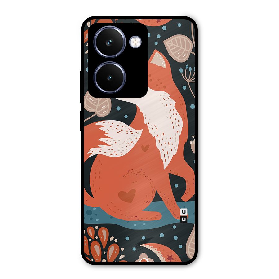 Nordic Arts Fox Metal Back Case for Realme P3 Ultra