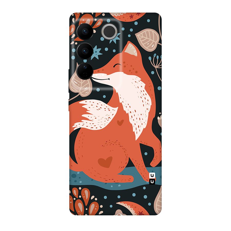 Nordic Arts Fox Original Polycarbonate Back Case for Vivo V27