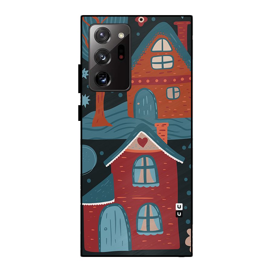 Nordic Arts Houses Metal Back Case for Galaxy Note 20 Ultra