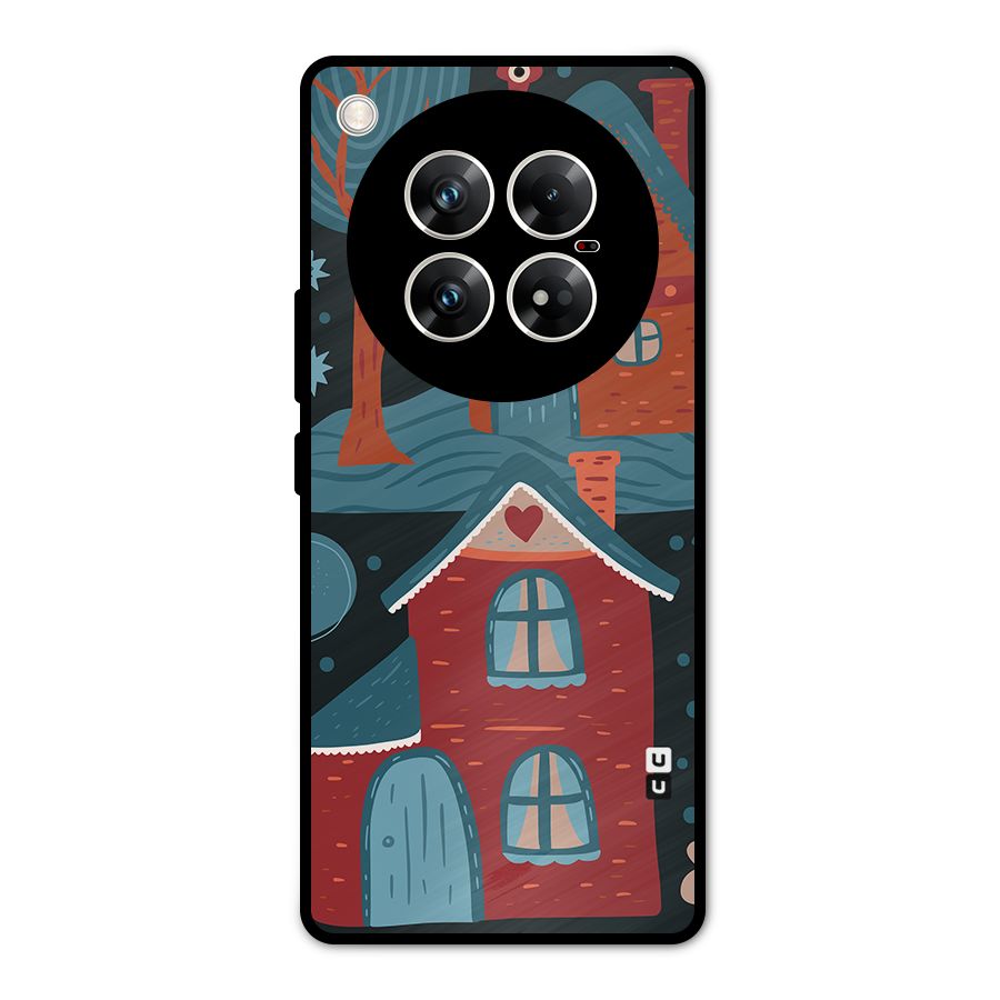 Nordic Arts Houses Metal Back Case for Infinix Zero 40 5G