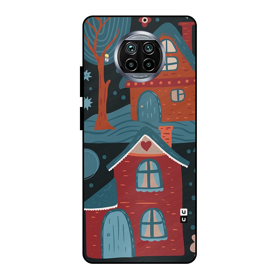 Nordic Arts Houses Metal Back Case for Mi 10i