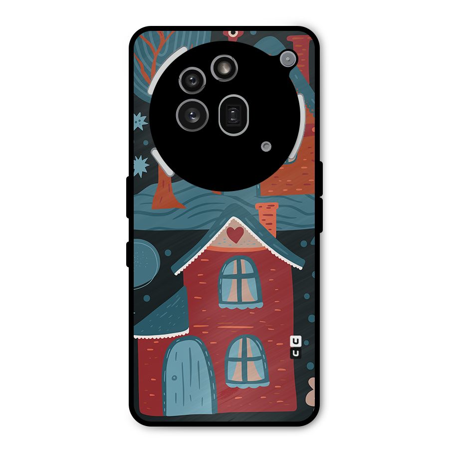 Nordic Arts Houses Metal Back Case for Nothing Phone 3a Pro