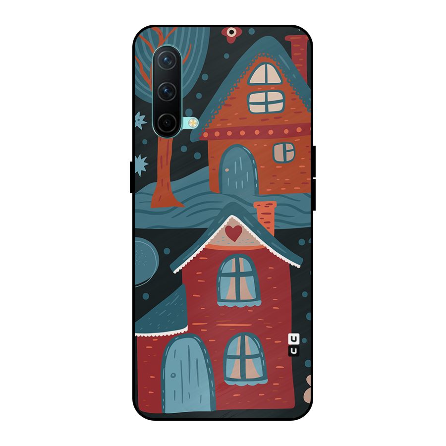 Nordic Arts Houses Metal Back Case for OnePlus Nord CE 5G
