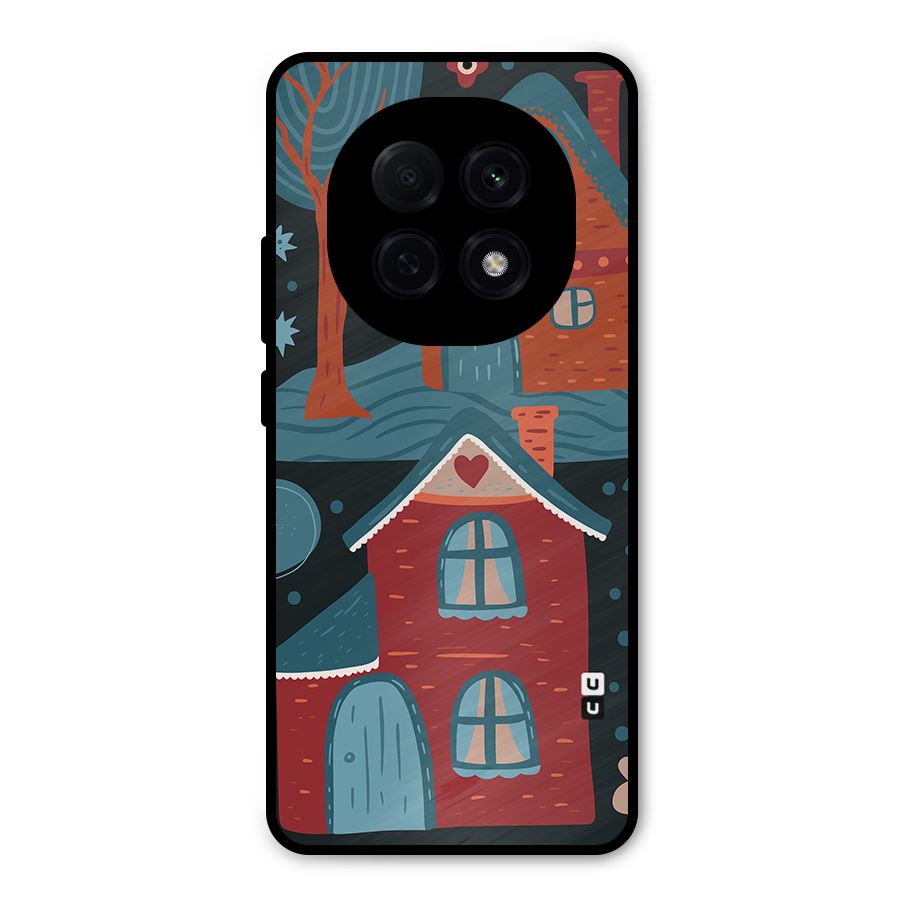 Nordic Arts Houses Metal Back Case for Oppo F29 Pro