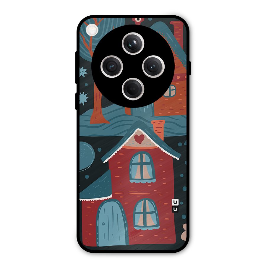 Nordic Arts Houses Metal Back Case for Oppo Find X8