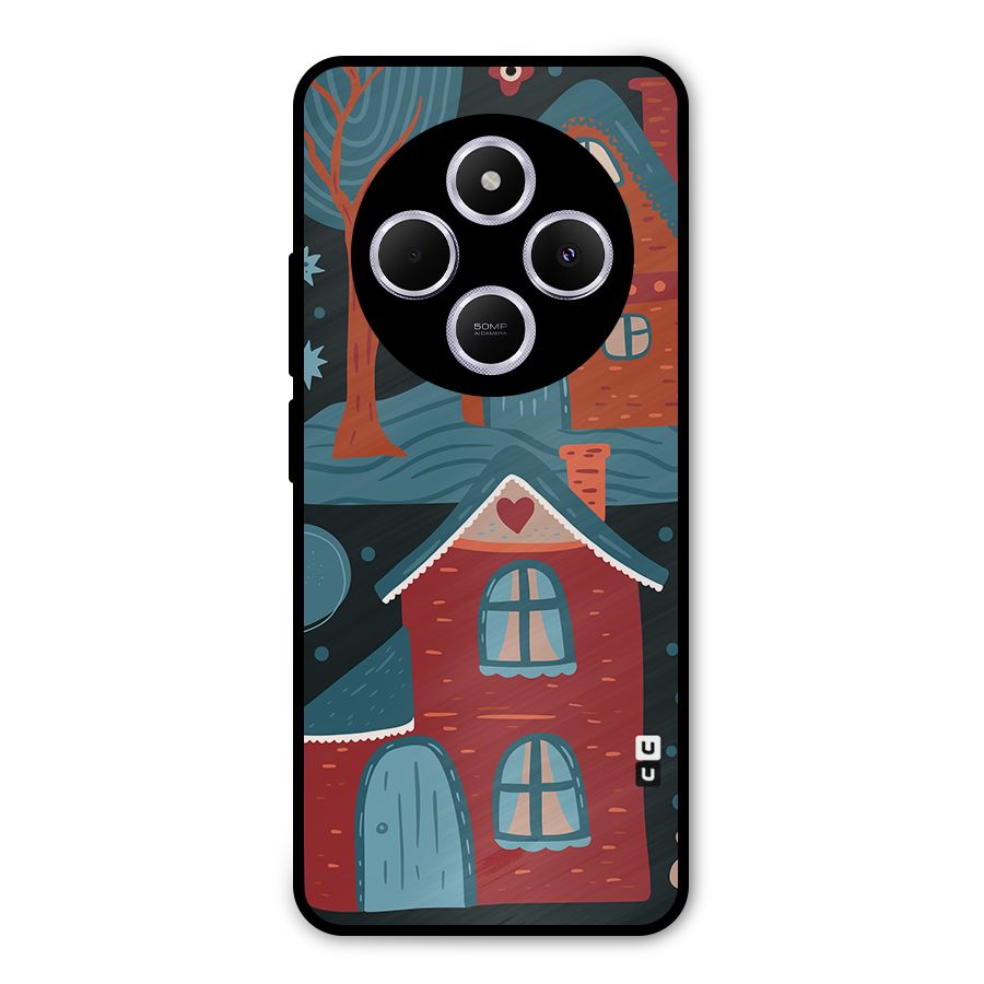 Nordic Arts Houses Metal Back Case for Poco M7