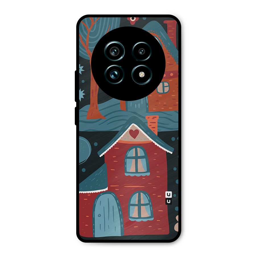Nordic Arts Houses Metal Back Case for Realme 13 Pro Plus