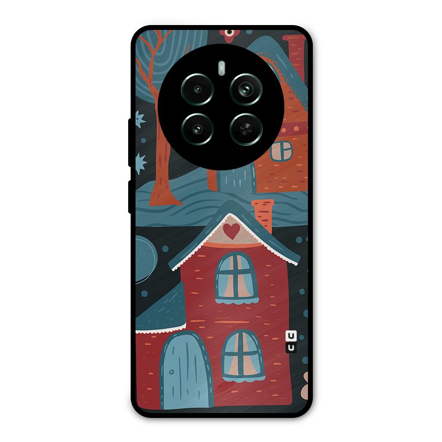 Nordic Arts Houses Metal Back Case for Realme Narzo 70 Pro