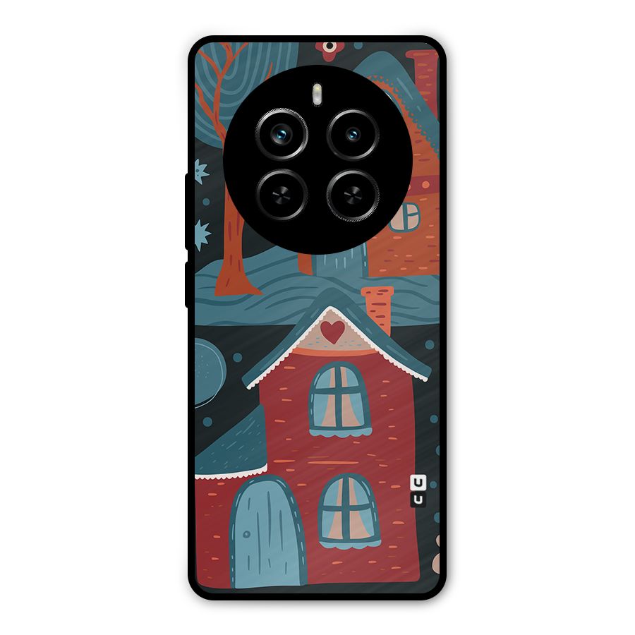 Nordic Arts Houses Metal Back Case for Realme P1 Pro