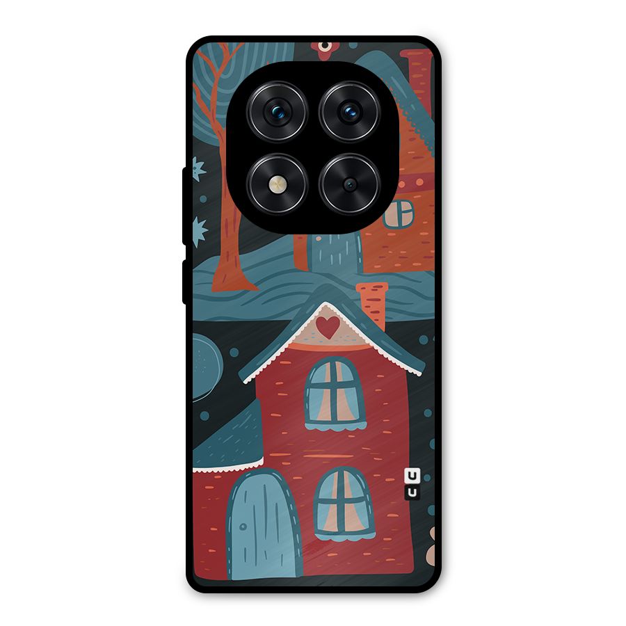 Nordic Arts Houses Metal Back Case for Redmi Note 14 Pro 5G