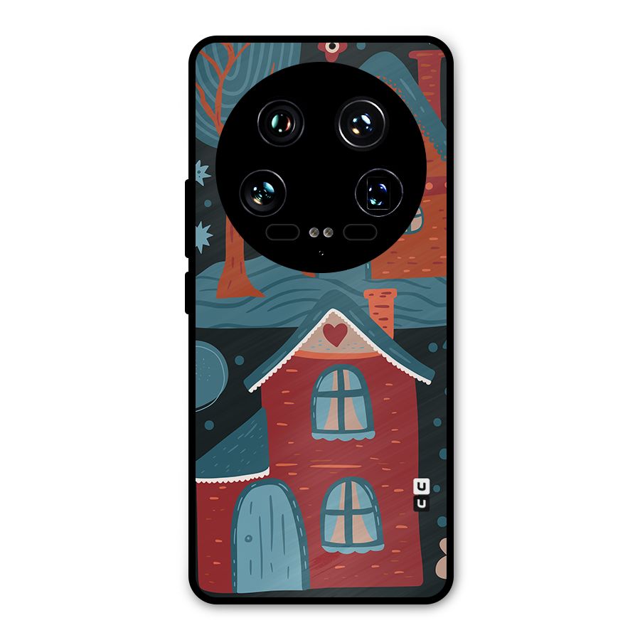 Nordic Arts Houses Metal Back Case for Xiaomi 14 Ultra