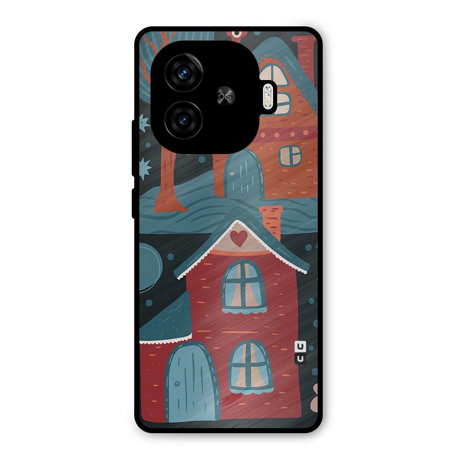 Nordic Arts Houses Metal Back Case for iQOO Neo 10R