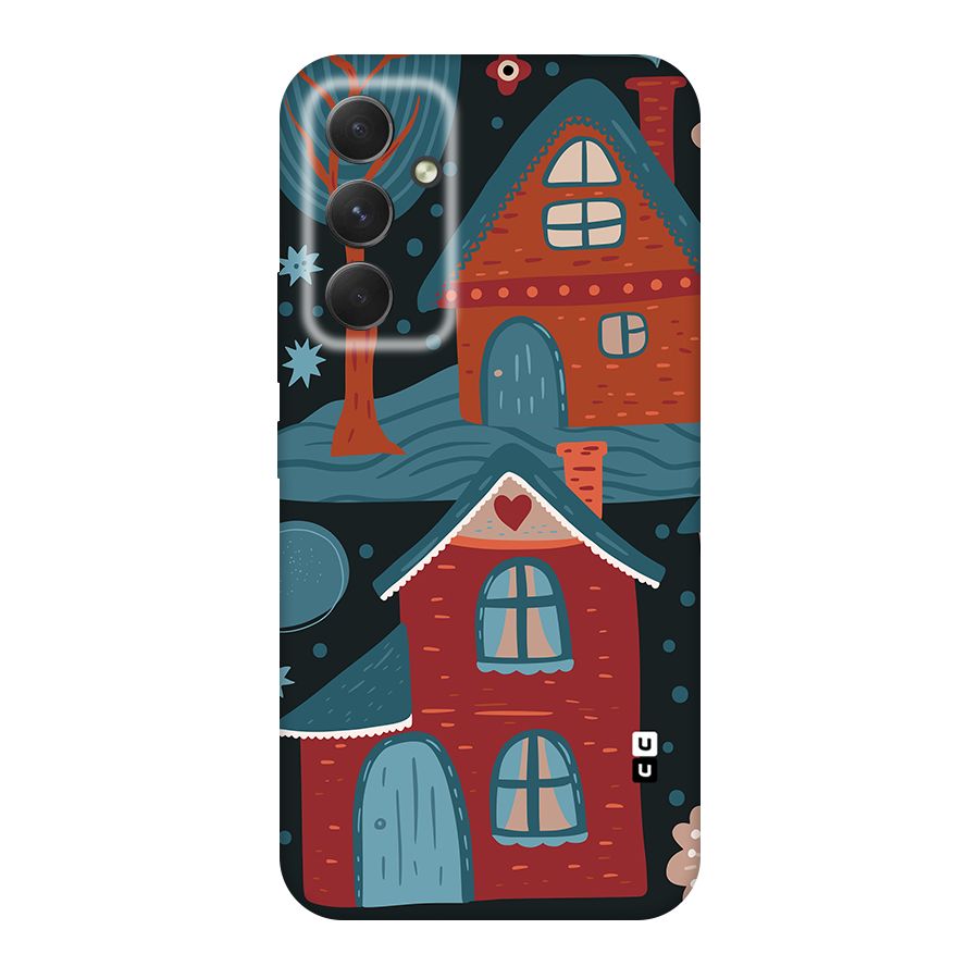 Nordic Arts Houses Original Polycarbonate Back Case for Galaxy A54