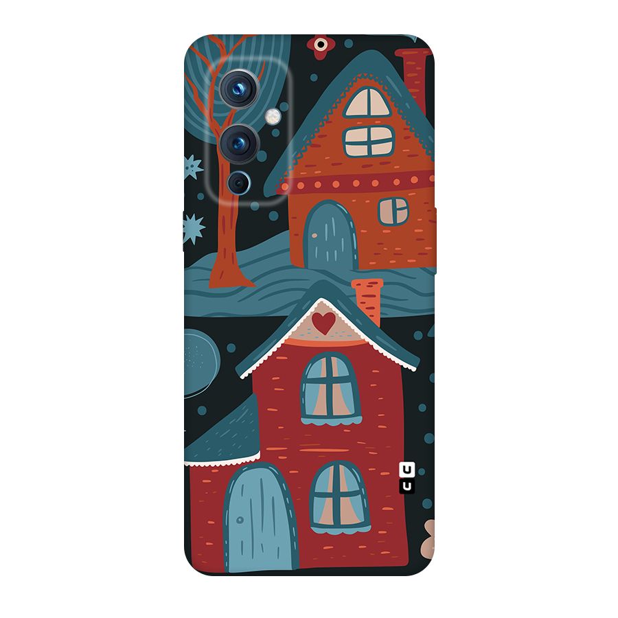 Nordic Arts Houses Original Polycarbonate Back Case for OnePlus 9