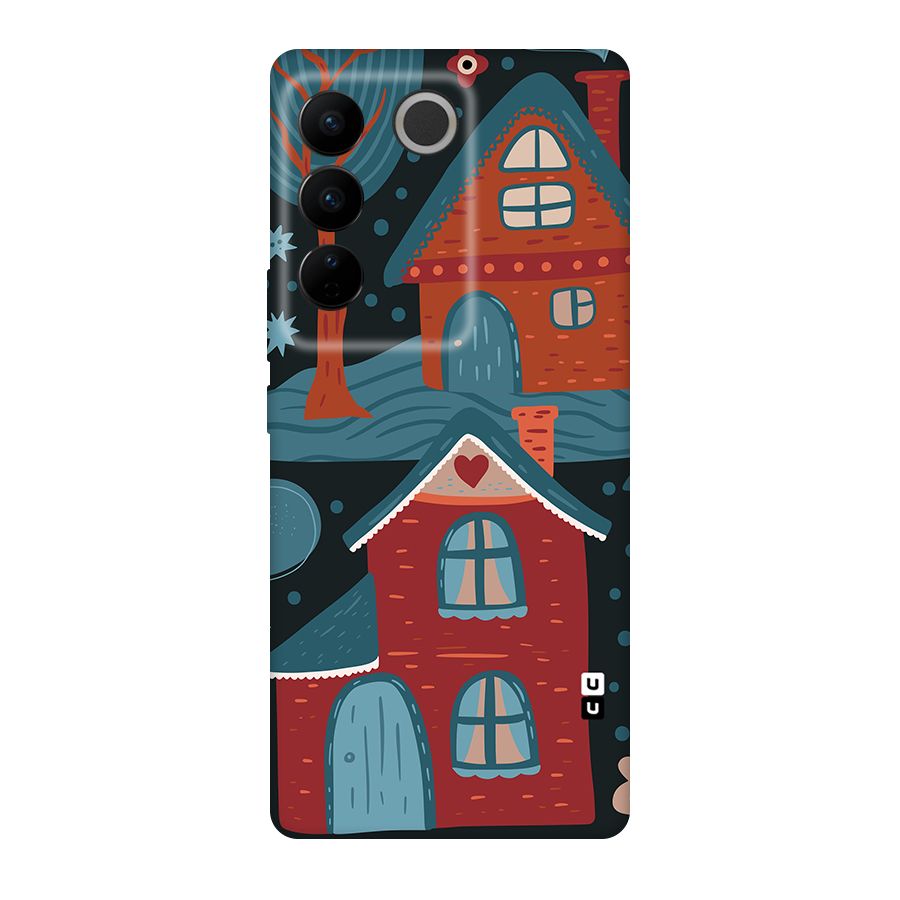Nordic Arts Houses Original Polycarbonate Back Case for Vivo V27