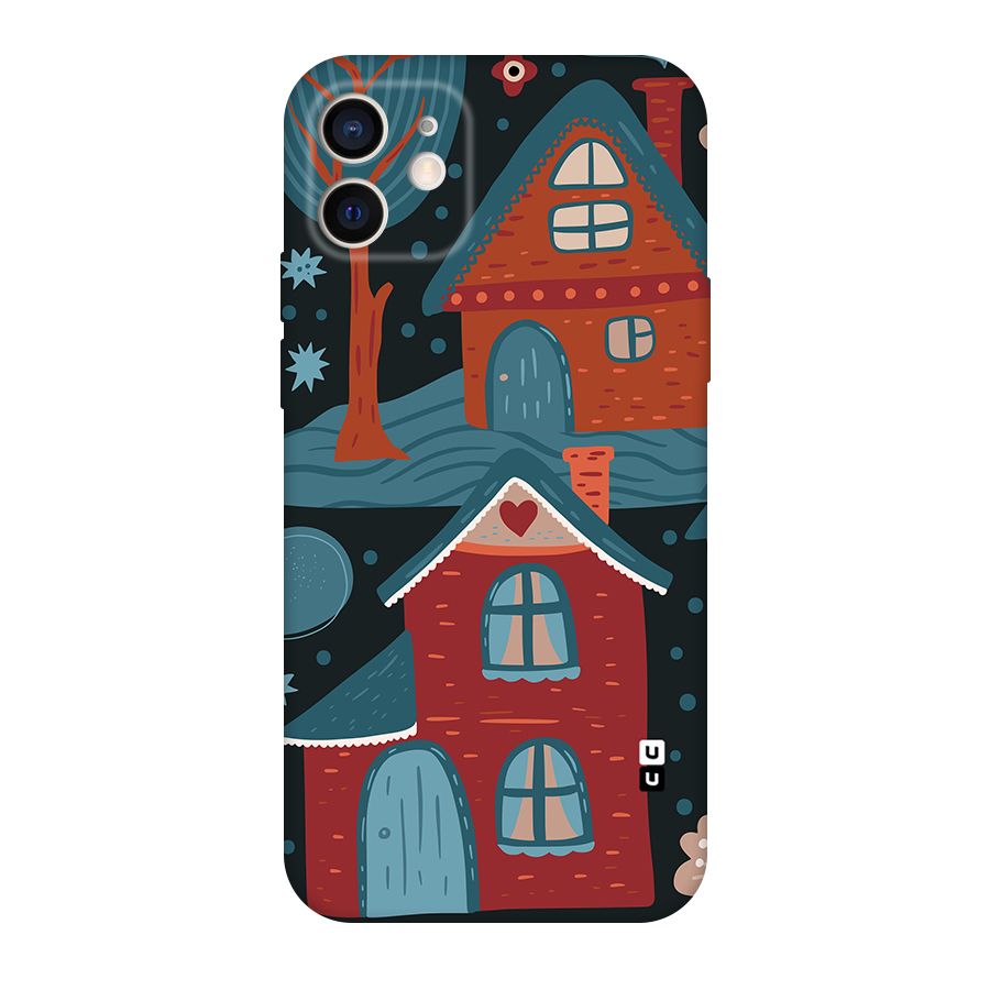Nordic Arts Houses Original Polycarbonate Back Case for iPhone 12