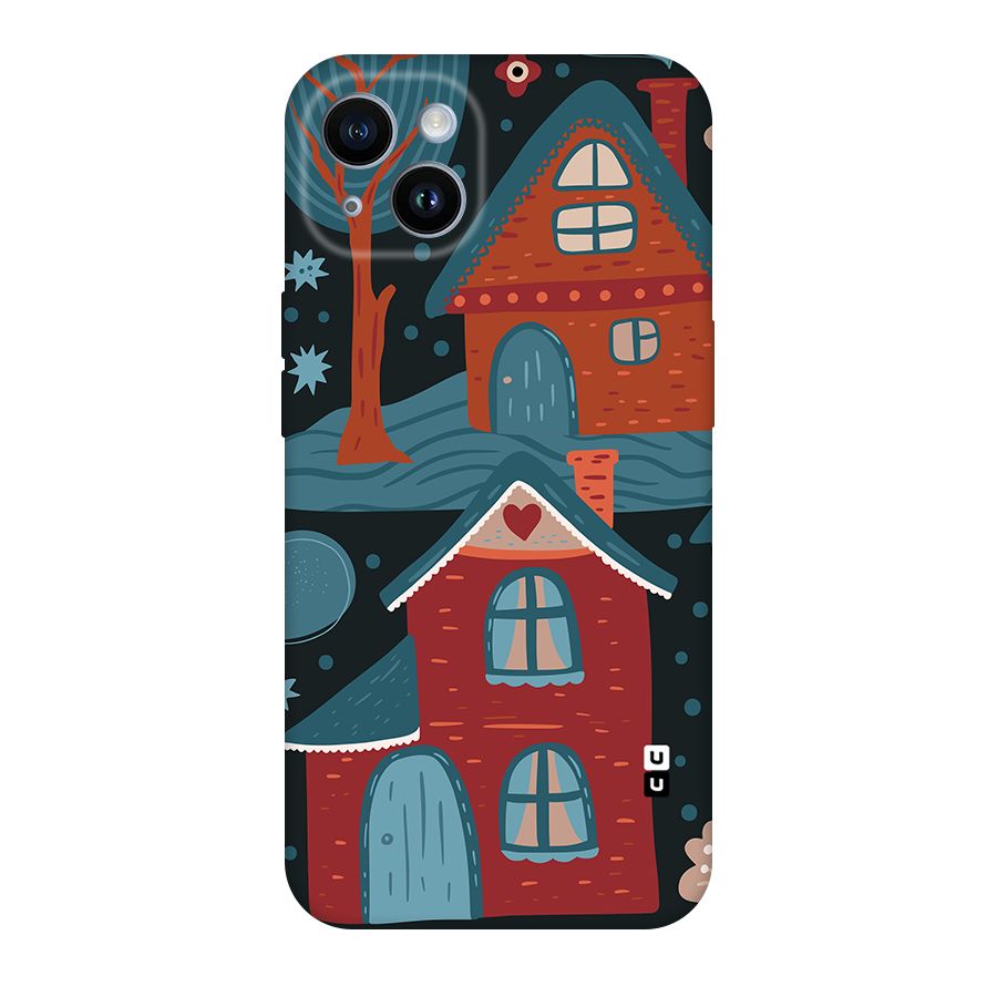 Nordic Arts Houses Original Polycarbonate Back Case for iPhone 14