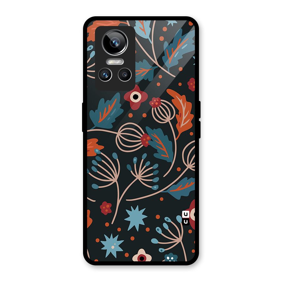 Nordic Arts Leaves Glass Back Case for Realme GT Neo 3