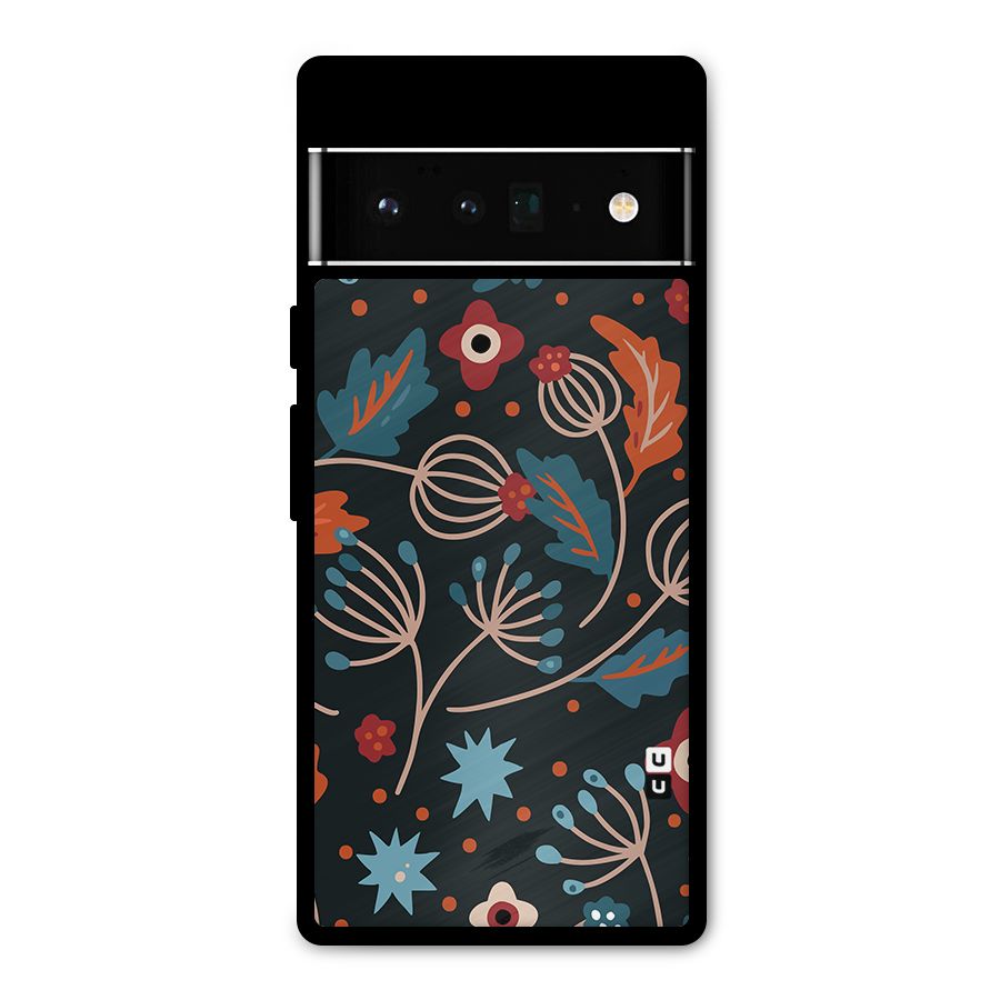 Nordic Arts Leaves Metal Back Case for Google Pixel 6 Pro