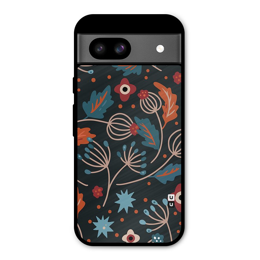 Nordic Arts Leaves Metal Back Case for Google Pixel 8a