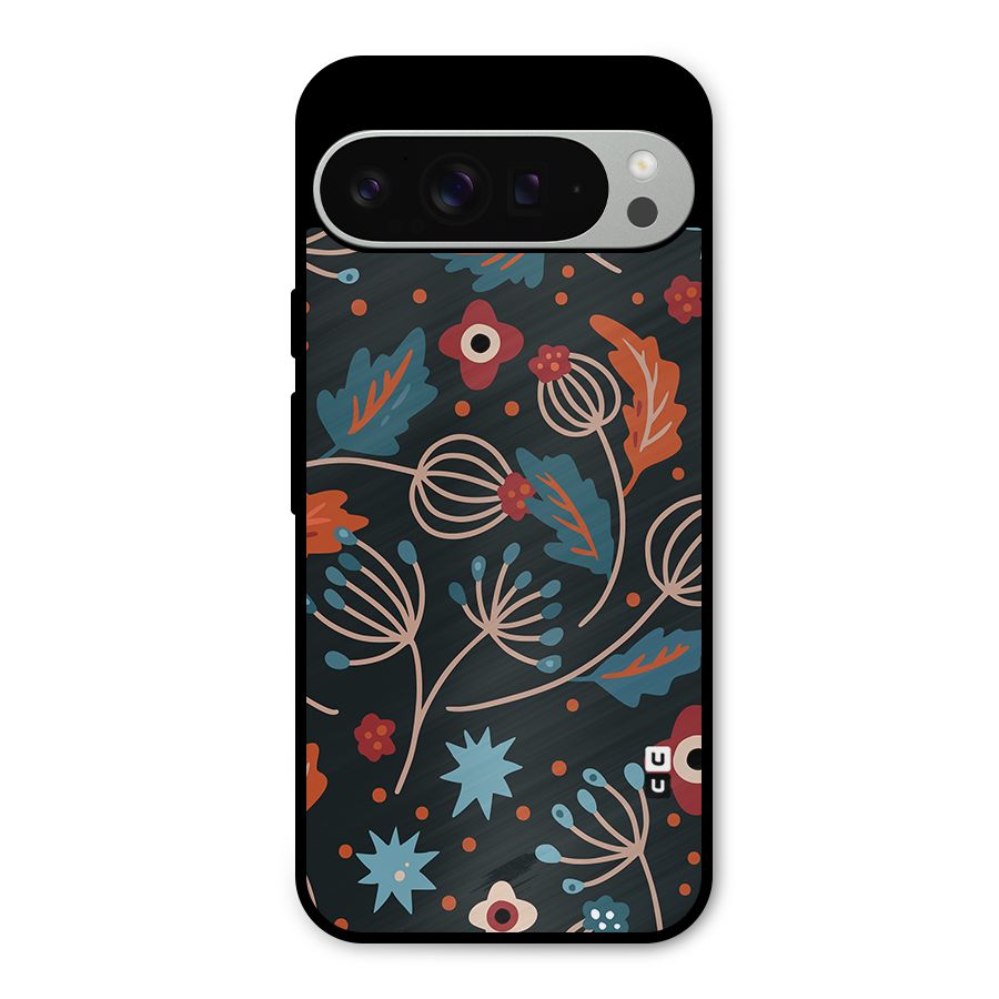 Nordic Arts Leaves Metal Back Case for Google Pixel 9 Pro XL