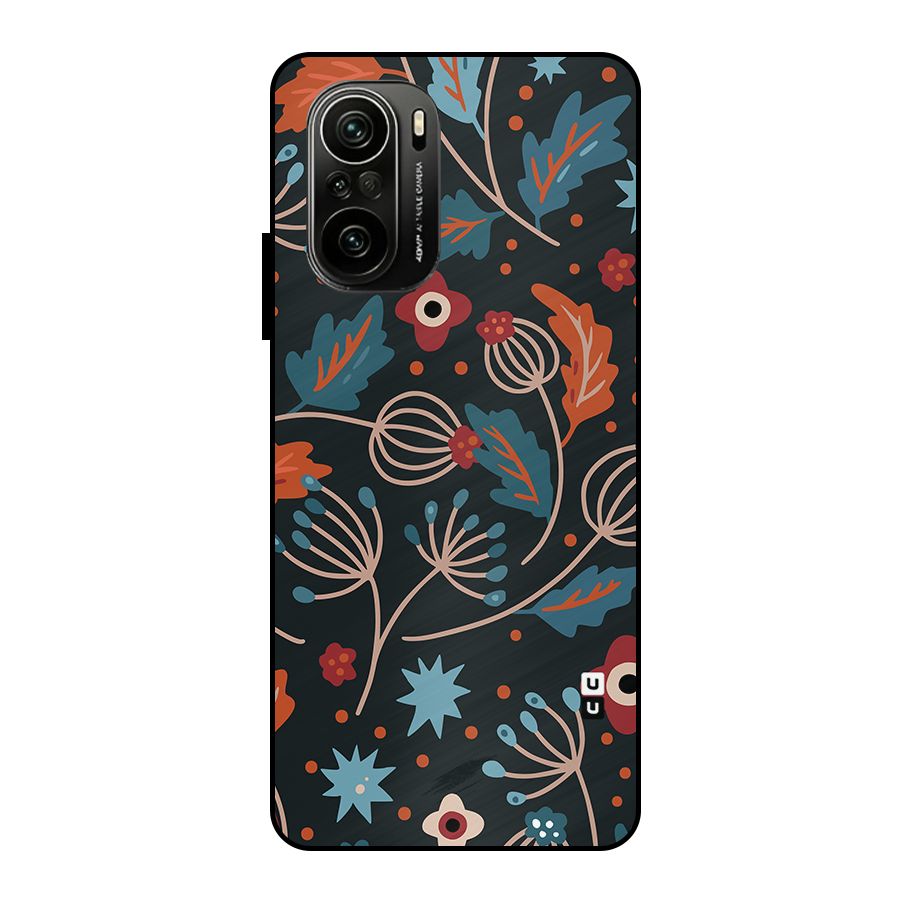 Nordic Arts Leaves Metal Back Case for Mi 11X Pro