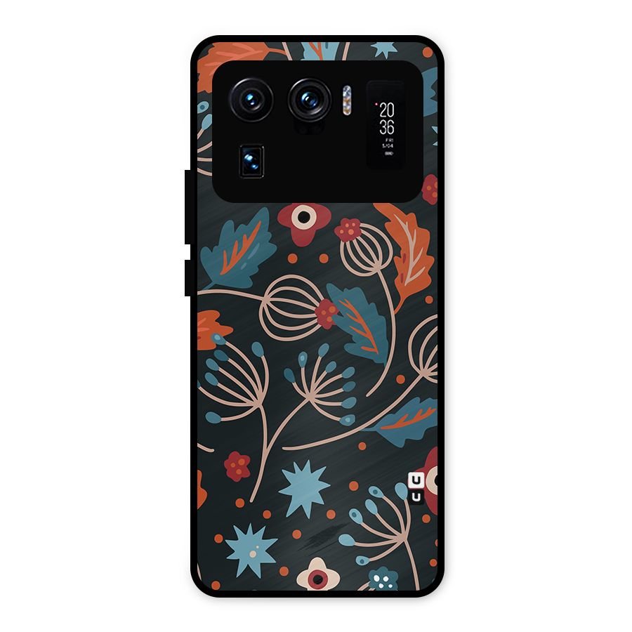 Nordic Arts Leaves Metal Back Case for Mi 11 Ultra