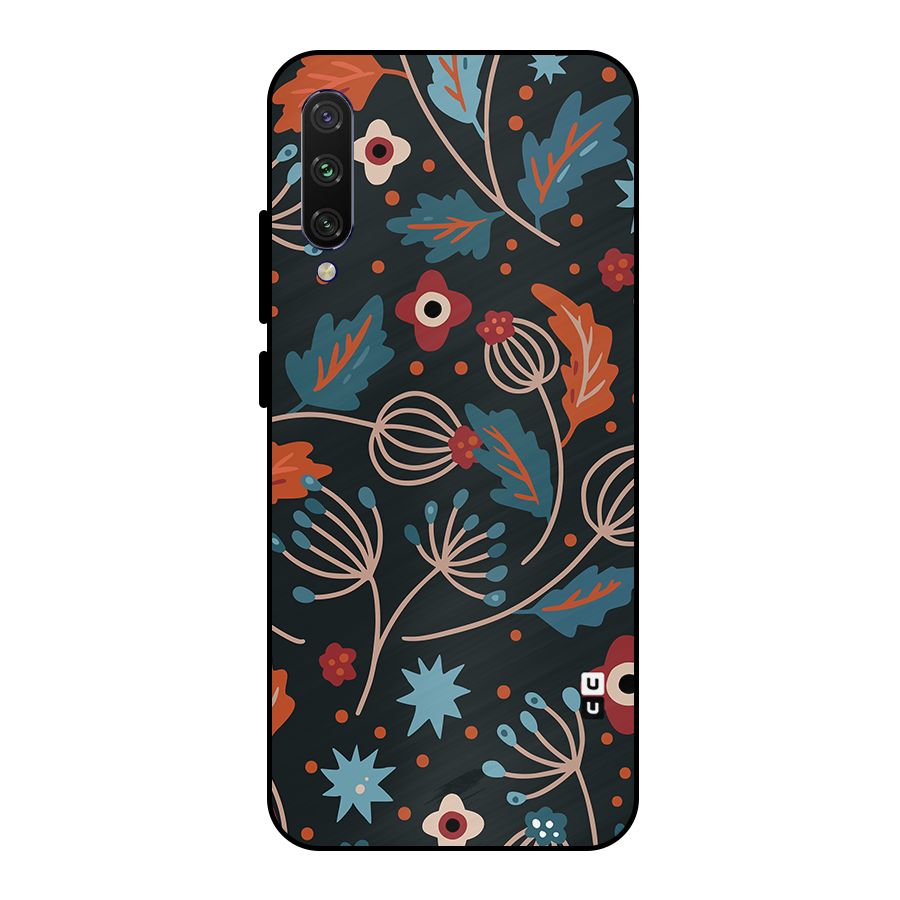 Nordic Arts Leaves Metal Back Case for Mi A3